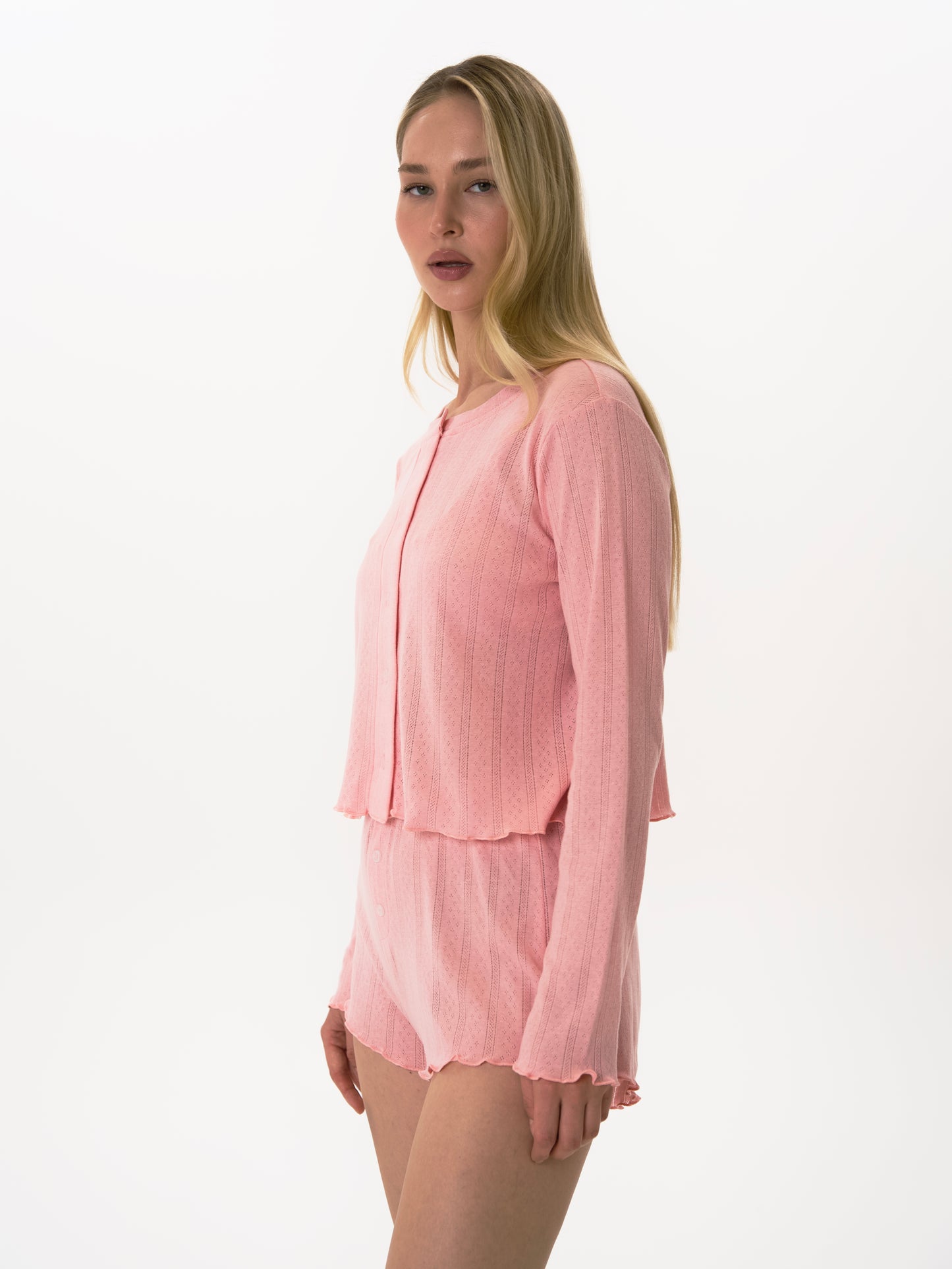"Pure" three piece pyjama set Pink