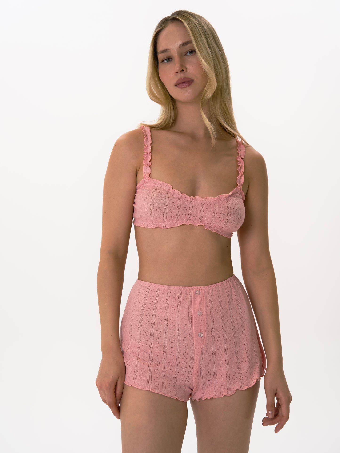 "Pure" three piece pyjama set Pink
