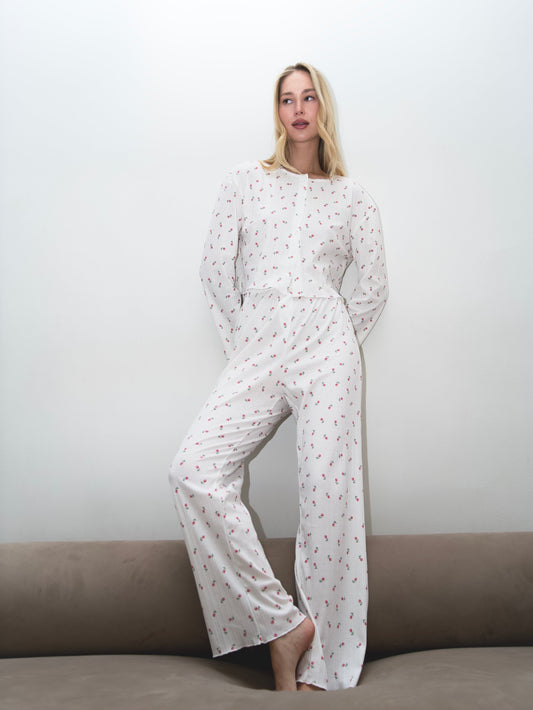 "Blossom" long pyjama set