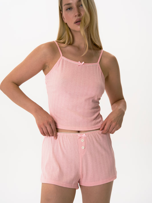 "Baby pink" pyjama set